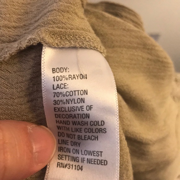 3X NEW DIRECTIONS LACE TOP - Picture 6 of 6